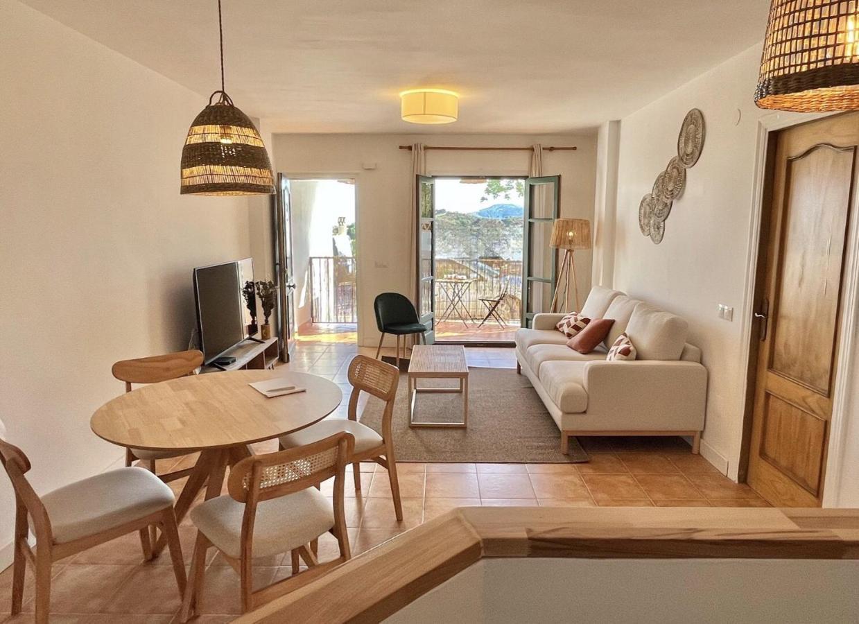 Casa La Aguanosa Con Piscina Y Vistas Al Mar Frigiliana Exterior foto